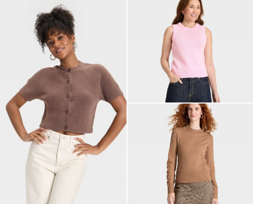 Favorite Sweaters Currently <$30 cover photo collage