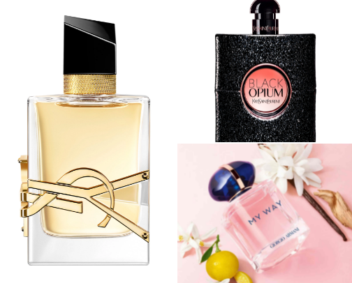 Parfumes 🤍 cover photo collage
