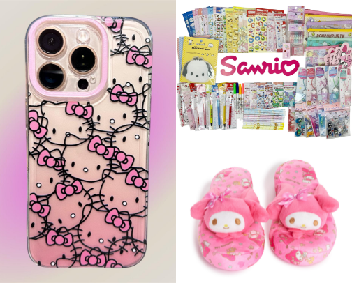 Sanrio Stash: My Ultimate Hello Kitty Must-Haves! 💖🌟 cover photo collage