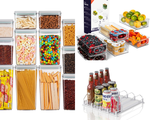 Clean aesthetically pleasing food organizers must haveee cover photo collage