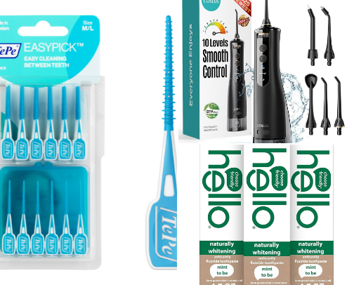 "Gleam & Dream: Smart Gadgets for a Clean, Organized Bathroom" cover photo collage