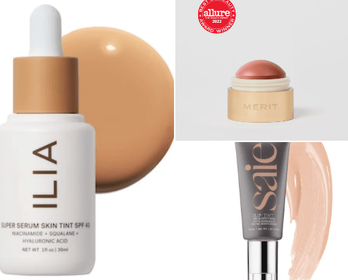 clean beauty cover photo collage