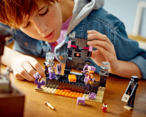 Lego Minecraft cover photo collage