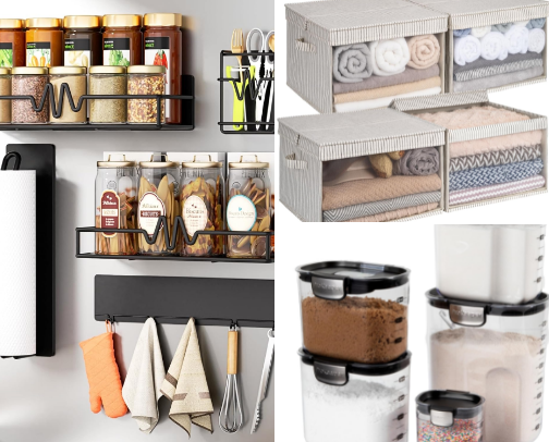 Organized Girl Starter Pack: The Amazon Finds That Make Your Home Look Effortlessly Put Together cover photo collage