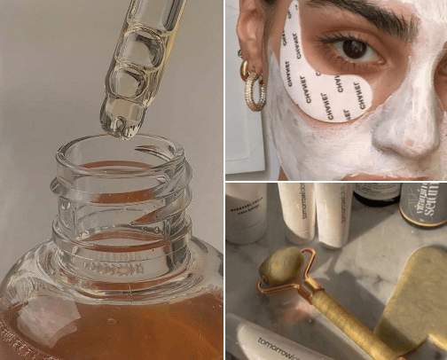 Lumina Glow: Skin Care cover photo collage