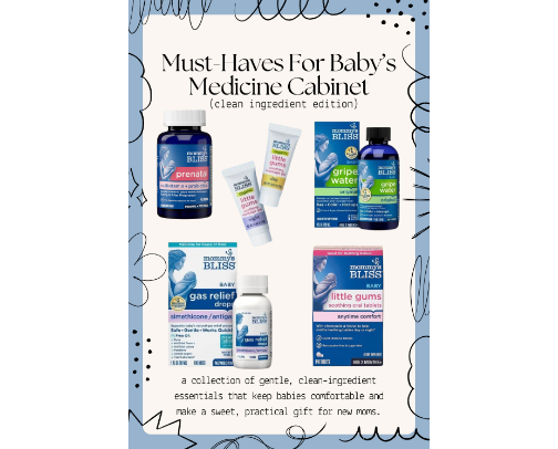Must-Haves For Baby’s Medicine Cabinet (Clean Ingredient Edition) cover photo collage