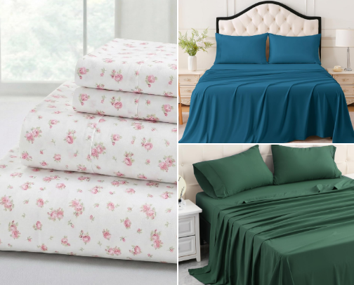 Comfy cozy bedding cover photo collage
