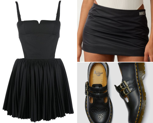 Fashion worn and inspired by Olivia Rodrigo 💜 cover photo collage