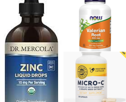 health & wellness supplements cover photo collage