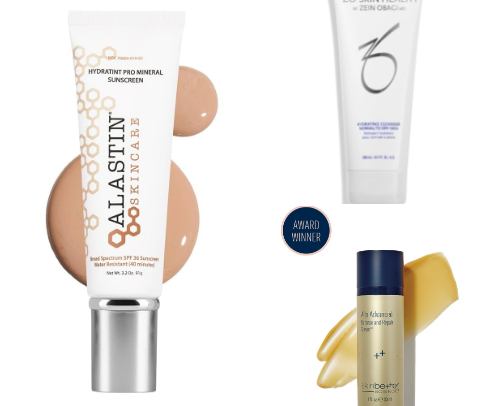 Skincare and beauty cover photo collage