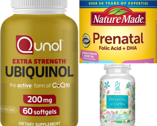 Trying to Conceive & Pregancy - Supplements, Skincare, & Items cover photo collage