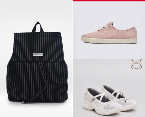 School Essentials for Girls cover photo collage