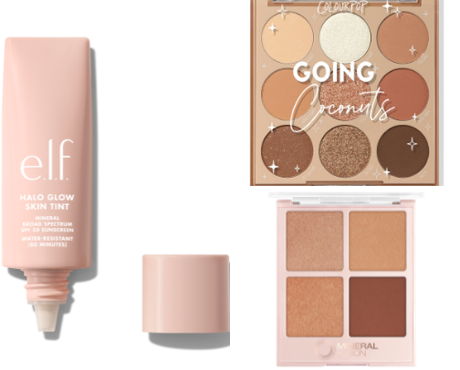 My favorite beauty recs cover photo collage