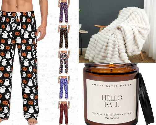 Halloween (boo basket) gift essentials! cover photo collage