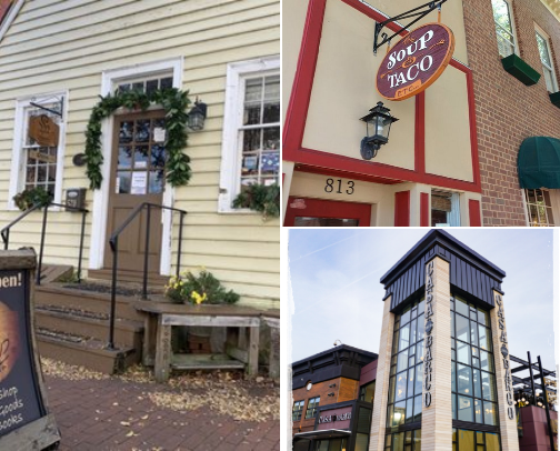 My top dmv recommendations 🌮🥪☕️ cover photo collage