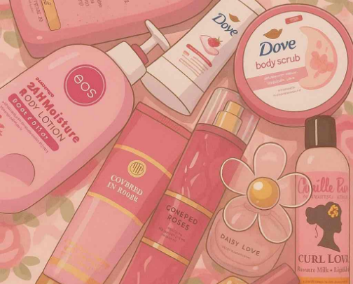 Fragrances and Body Care cover photo collage