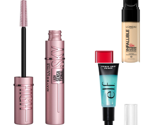 Beginner makeup kit cover photo collage