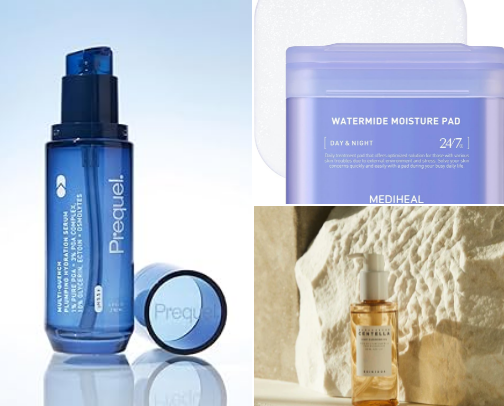 skincare routine cover photo collage