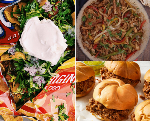 Easy dinners for the Rodeo/Livestock Families on the Road! cover photo collage