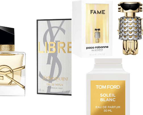 Perfumes cover photo collage