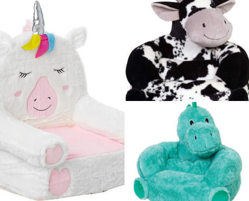 Plush Toddler Chairs Kids Love cover photo collage