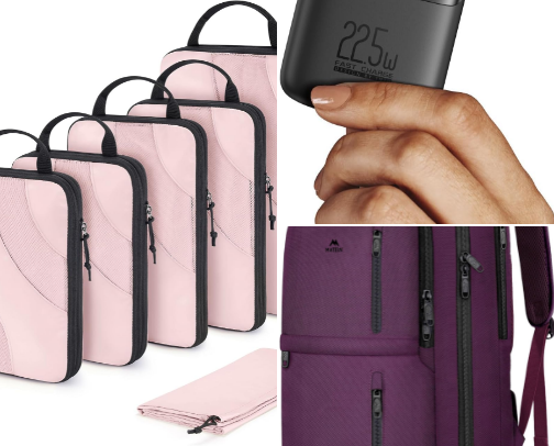 Products I won't travel without cover photo collage