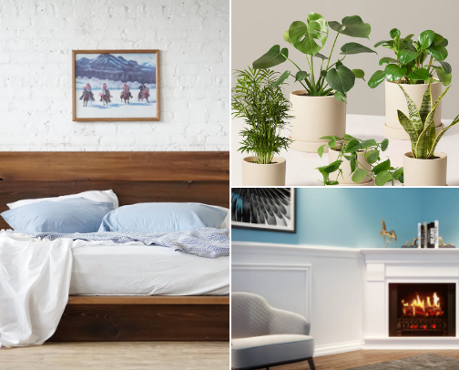 Cozy Home Glow-Up Essentials cover photo collage