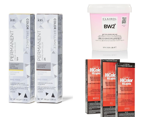 Hair dye faves! cover photo collage