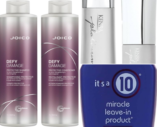 Hair care musts! cover photo collage