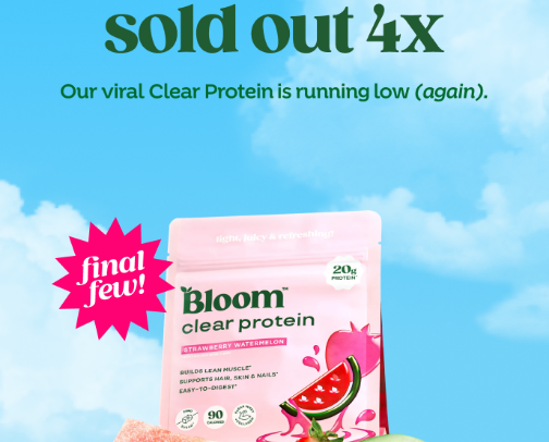 Bloom Products cover photo collage