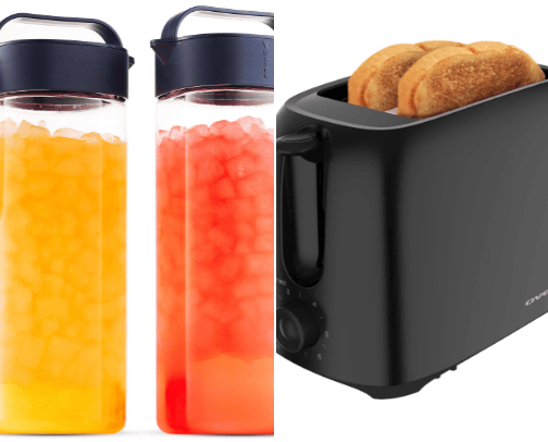 Kitchen gadgets cover photo collage