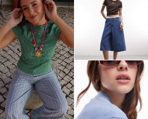 Asos fashion finds cover photo collage