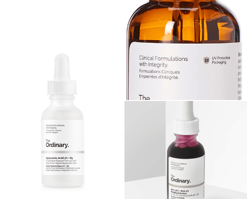 The Face Cosmetics-The Ordinary cover photo collage
