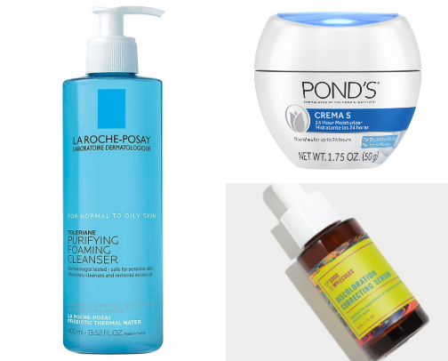 Top of the game facial products 🧖‍♀️ cover photo collage