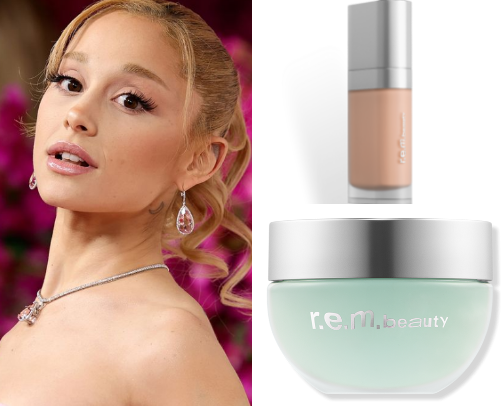 Ariana Grande's Makeup routine cover photo collage