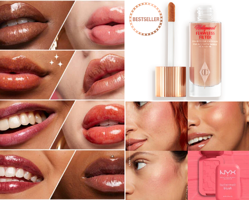 Beauty 💋💄 cover photo collage