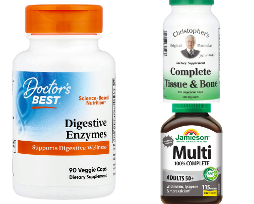 Health Supplements cover photo collage