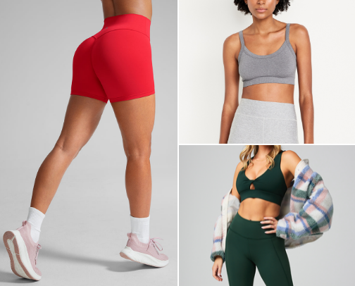 Workout Wear for the Mildly Motivated cover photo collage