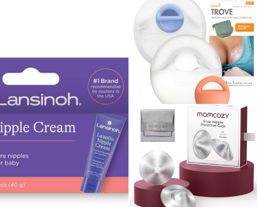 Breastfeeding Essentials🤱🏼 cover photo collage