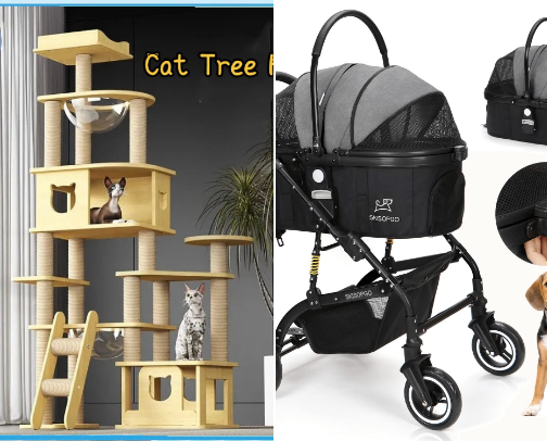 🛒🐾 One-stop shop for everything your fur baby loves ❤️. cover photo collage