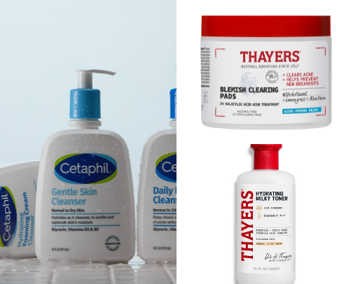 My current skincare/makeup routine! cover photo collage