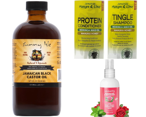 Loc’d In Love: Essential Haircare for Your Crown cover photo collage