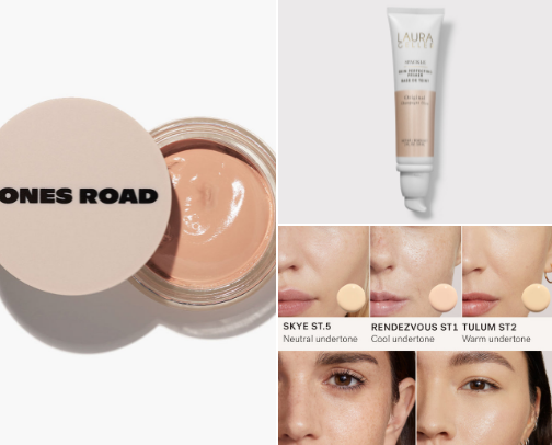 Over 40 Makeup Holy Grails (That Actually Don't Settle Into Fine Lines) cover photo collage