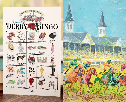 Kentucky Derby Stuff cover photo collage