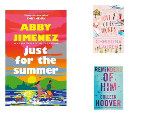 If you love love and these books are for you cover photo collage