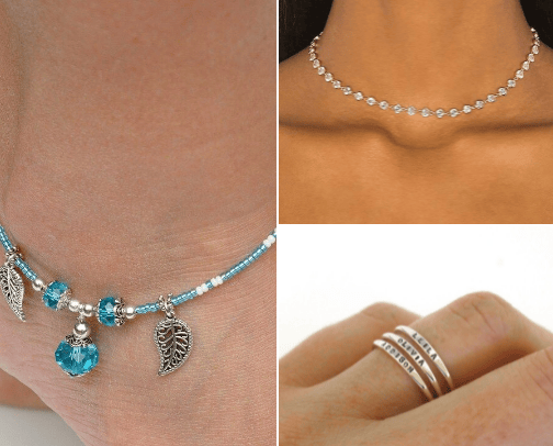 Jewelry cover photo collage