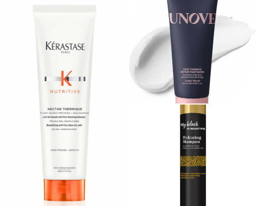 Hair products that did right by me :) cover photo collage