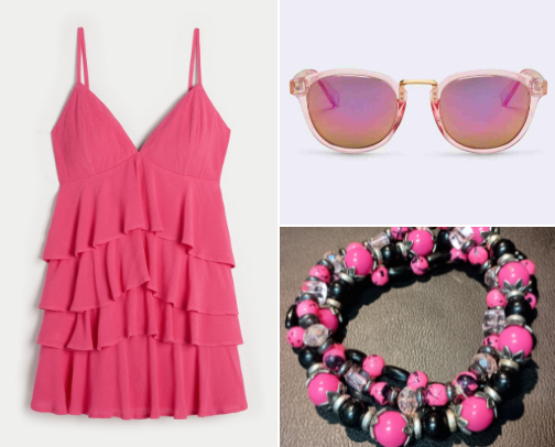 🩷 PINK Is The 
      New Black 🖤 cover photo collage