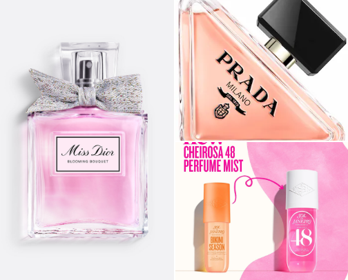 Perfumes cover photo collage