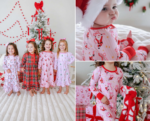 Christmas Family Matching PJs 🎄 cover photo collage